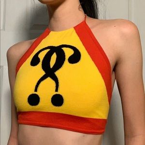 MOSCHINO halter top ⚠️